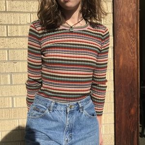 Vintage Striped Sweater